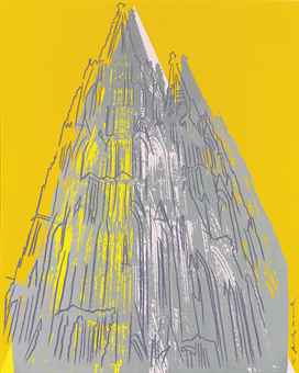 Cologne Cathedral,1985. © 2014 Andy Warhol Foundation for the Visual Arts / Artists Rights Society (ARS), New York
