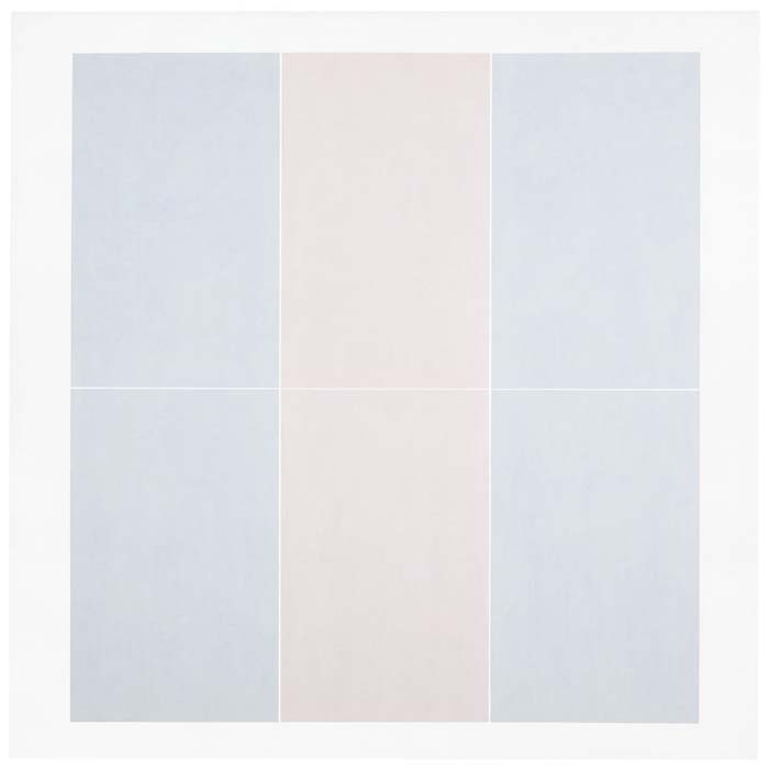 Agnes Martin Untitled #3 1974 Acrylic, graphite and gesso on canvas Des Moines Art Center, Iowa