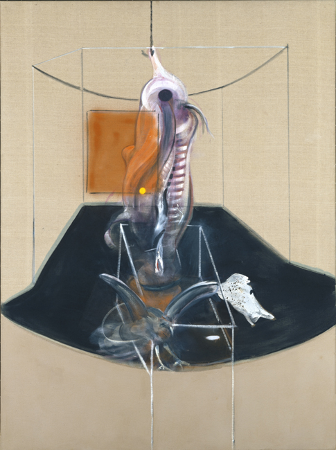 Francis Bacon. Carcasse de viande et oiseau de proie, 1980 Huile sur toile 198 x 147 cm217.8 x 167 cm Musée des Beaux-Arts de Lyon Legs Jacqueline Delubac, 1997 Inv. 1997-21, N08-212, Ojeda, Le Mage: Photographe, TIF.