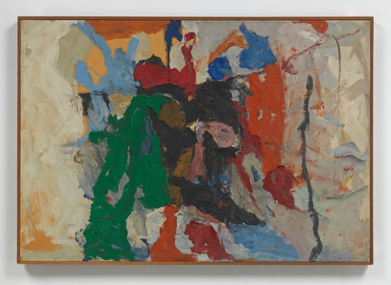 Fable II, 1957 Oil on illustration board 62.7 x 91.1 cm / 24 5/8 x 35 7/8 in © 2016 Hauser & Wirth. Private Collection
