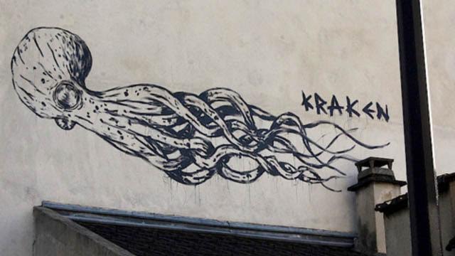 Kraken, 2015, Installation view, Paris